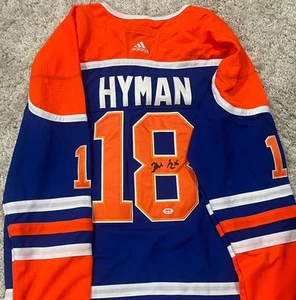 Maglia oliatori firmata Zach Hyman PSA COA - Foto 1 di 1
