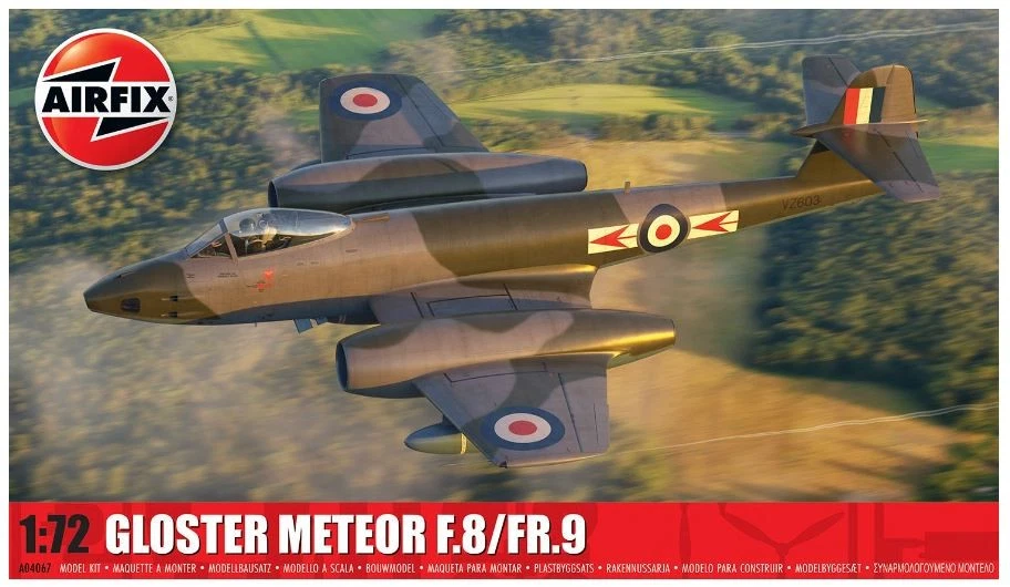 GLOSTER METEOR F.8/FR.9 KIT 1:72 - Immagine 1 di 1