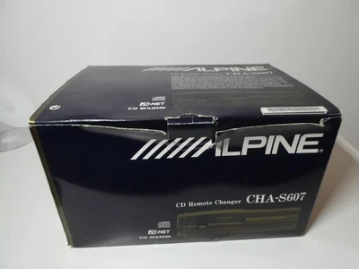 Alpine HIGH END CDWechsler CHA-S607 Opt. Ausgang RARITÄT in OVP VINTAGE HIFI - Bild 1 von 4
