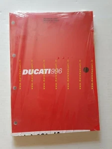 DUCATI 996 2000 manuale officina SPAGNOLO PORTOGHESE originale WORKSHOP MANUAL - Picture 1 of 3