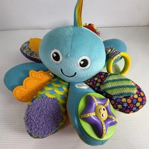 Tomy Lamaze Octivity Time Pram Soft Interactive Toy Texture Sounds Baby Octopus - Picture 1 of 9