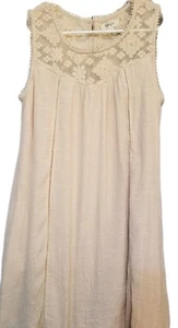 Style & Co. Size Medium Boho Inspired Creamy Off-White (Crème Brûlée) Gauze... - Picture 1 of 6