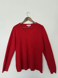 CAROLYN TAYLOR Damen Pullover Langarm Rot Größe XL - Bild 1 von 7