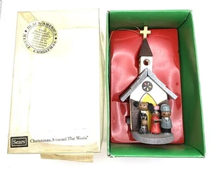 Vintage Sears-Roebuck Black America Christmas Around The World Ornament 1979 - Picture 1 of 6