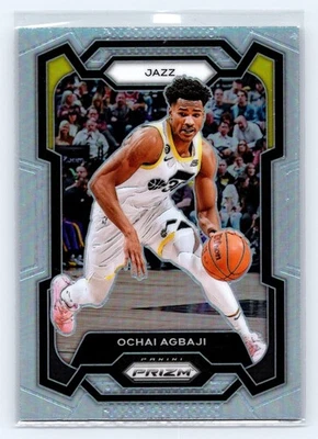 2023-24 Panini Prizm - Ochai Agbaji #92 Silver Prizm - Image 1 of 2