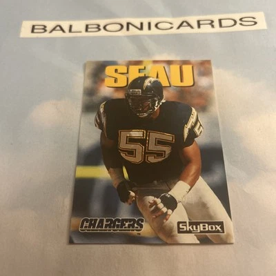 1992 Skybox Impact - #175 Junior Seau NM+ Free Shipping! HOF - Image 1 of 2