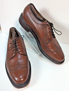 Florsheim Imperial Kenmoor 17109 03 Cognac Tumble Budapester Oxford Schuh Herren 9 D - Bild 1 von 12