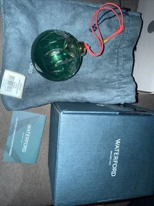 Waterford 2024 Christmas Lismore Green Ornament 1071527 - Bild 1 von 11