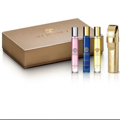 NUEVO JUEGO DE FRAGANCIAS VERSACE 4 PIEZAS Foto 1 de 4