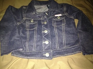 GUESS Unisex Blue Denim Jacket  3-6 Months NWT - Picture 1 of 3