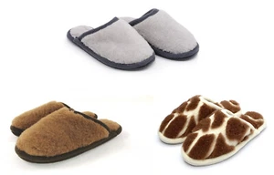 Zapatillas de Lana Zapatos Botas Oveja LANA MERINO NATURAL Chanclas - Imagen 1 de 11