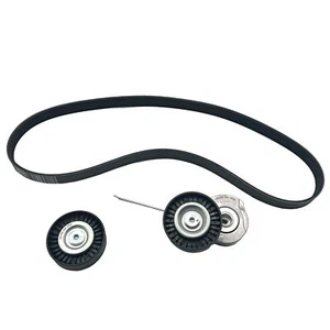 Serpentine Belt Tensioner Pulley Kit for 2007-2015 Volvo S60 S80 V70 XC60 XC70 - Picture 1 of 6
