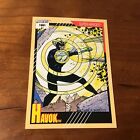 1991 Impel   Marvel Universe Trading Cards Set Series   Havok   27