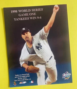DAVID WELLS 2003 World Series 8X10 Action Photo NEW YORK YANKEES - Picture 1 of 1