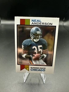 2024 Topps Composite - 1973 Topps Football Chrome #1973-6 Neal Anderson Bears - Picture 1 of 2