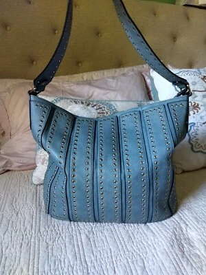 Bolso de Mano Nicola Hobo Urban Expressions Ojal Azul Océano Cuero Vegano Foto 1 de 4