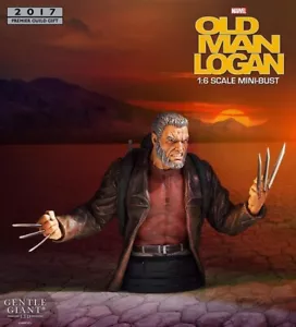 Minibusto Gentle Giant Marvel Old Man Logan Wolverine exclusivo de PGM - Imagen 1 de 5