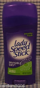 1 Lady Speed Stick POWDER FRESH Invisible Dry Antitranspirant Deodorant 2,3 Oz. - Bild 1 von 1
