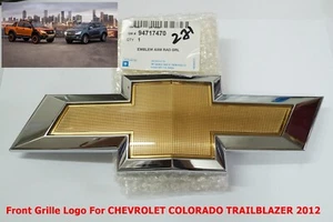 Genuine 94717470 Front Logo Emblem For CHEVROLET COLORADO TRAILBLAZER - Picture 1 of 5