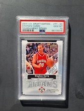 2009 Upper Deck Draft Edition #TT-SC Steph Curry RC PSA 10 GEM MINT 🏀🎇💎