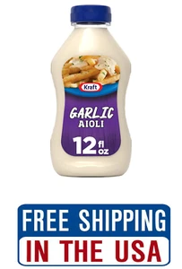 Kraft Garlic Aioli, 12 fl oz Bottle. FREE SHIPPING - Bild 1 von 10