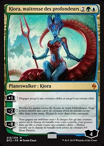 MRM FR/VF Kiora, ma�tresse des profondeurs - Master of the Dep MTG magic BFZ - Picture 1 of 1