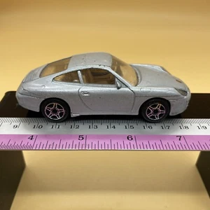 Porsche 911 Burage 1:43 silver Made in Italy Model Car - Imagen 1 de 5