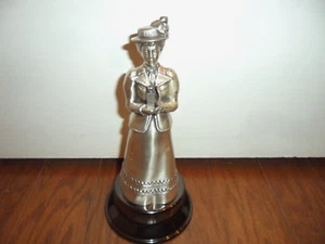 Vtg Avon Lady Pewter Figurine Awards 1984-85 Statue Collectible For Sales Volume - Picture 1 of 8