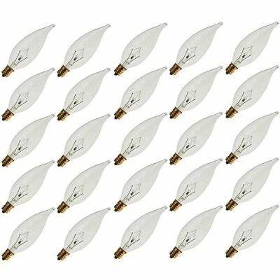 Industrial Performance 25CFC 130V, 25 Watt, CA10, Candelabra Screw (E12) Base... - Image 1 of 2