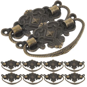 10 Pcs Furniture Pulls Handles Cabinet Antique Vintage Door - Picture 1 of 12