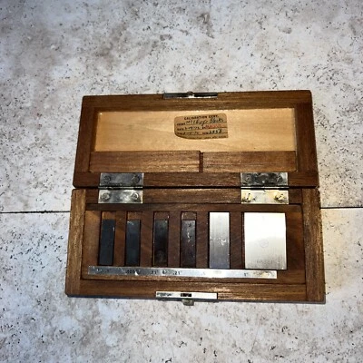 Vintage Calibrated gage blocks  Set of 6  - Image 1 of 4