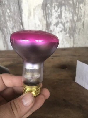 Havells 50W/R20  Reflector Colored Flood Lamp Light- Pink - Image 1 of 4