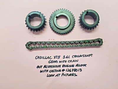 ENGRANAJES CIGÜEÑAL CADILLAC XT5 3,6 L V-6 - USADOS Foto 1 de 4