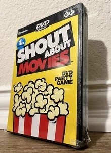 ✅Brand New! Imagination Shout About Movies DVD Party Game RARE vintage cinema - Imagen 1 de 2