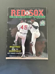 Boston Red Sox 1998 Official Magazine 6th Edition Pedro Martinez / Tim Wakefield - Bild 1 von 2