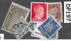 Stamp sampler Germany Empire Republic Third Reich East West 1800s 1900s DP197 - Picture 1 of 1