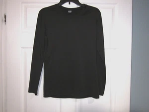 MENS BLACK COMPRESSION WORKOUT ATHLETIC FITNESS  SHIRT, MENS M, #175M - Picture 1 of 7