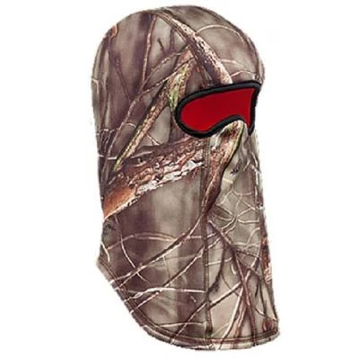 Huntworth OakTree Evo Reversible Orange Camo Hunting Balaclava Hood Hat 5517-310 - Image 1 of 4