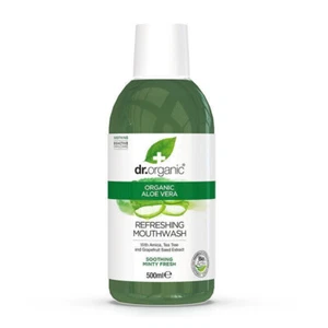 DR ORGANIC aloe vera mouthwash 500ml - Picture 1 of 1
