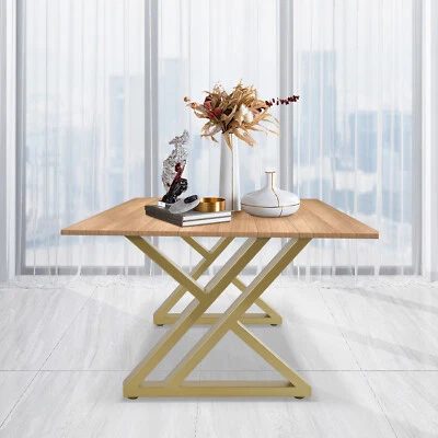 Conjunto de 2 pernas de mesa de metal 16" mesa de jantar resistente pernas de mesa de ferro - Imagem 1 de 4