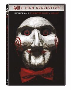Saw Complete 8 Film Collection 1 2 3 4 5 6 7 + Jigsaw Region 1 DVD