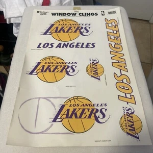 Los Angeles Lakers Premium Logo 11.5"x17" Ultra Decal Sheet Stickers Basketball - Picture 1 of 5