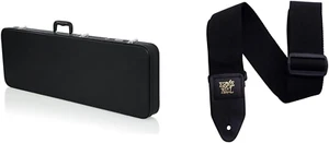 Cases Hard-Shell Wood Guitar Case for Electric Guitars and Ernie Ball Polypro Gu - Picture 1 of 7