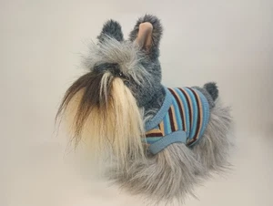 Dan Dee Collector's Choice Schnauzer Puppy Dog 12" Plush Stuffed Animal Euc - Picture 1 of 7