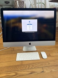 Apple Mac 3.1 GHz i5 Intel 6 Core 27 Inch Retna Display 250 GB 16 GB Ram Works - Picture 1 of 9