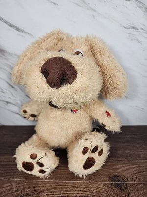 ☆ ~Talking Tom And Friends Plush Ben Puppy Dog Brown 15" Tested Works 💪 2012~ ☆ - Image 1 of 4