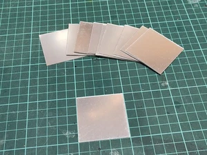 50x50mm Spiegel Selbstklebend 10stk mit Schutzfolie - Bild 1 von 1