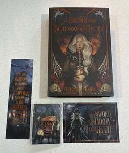 Bookish & Spice Special Edition Lucinda Dark A Sword of Shadow & Deceit - Picture 1 of 11