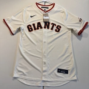 Camiseta deportiva para hombre Nike Limited MLB San Francisco Giants Jorge Soler crema nueva con etiquetas - Imagen 1 de 11