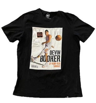 47’ Brand Slam Magazine Devin Booker Suns T-Shirt Mens Medium Tee - Image 1 of 4